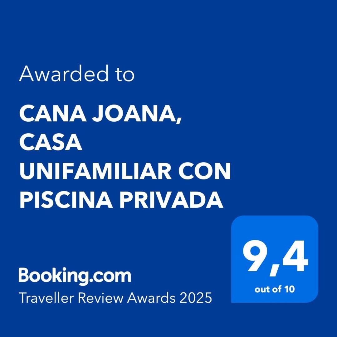 Cana Joana, Casa Unifamiliar Con Piscina Privada Javea Dış mekan fotoğraf